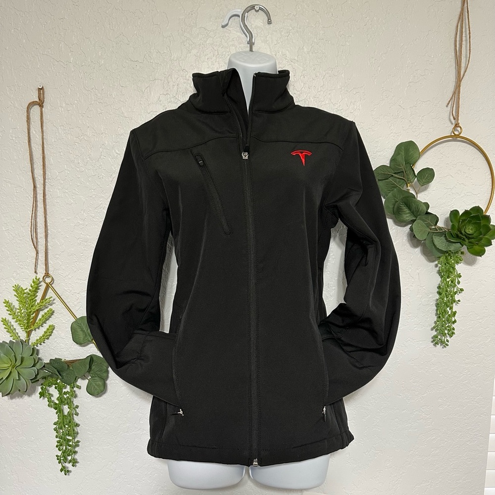 Tesla Women's Small/Men X Small Black Jacket